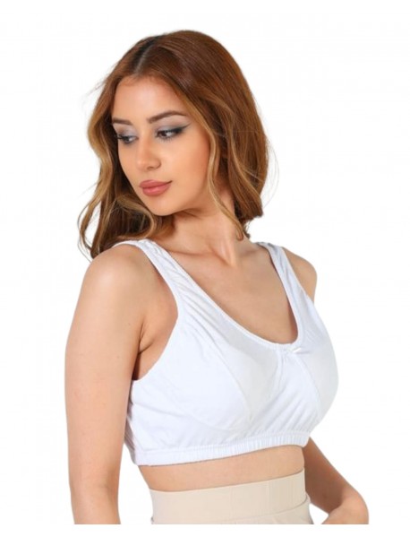 Gümüş Kadın Yarım Atlet Penye Body Sütyen Karışık 12 Li Paket