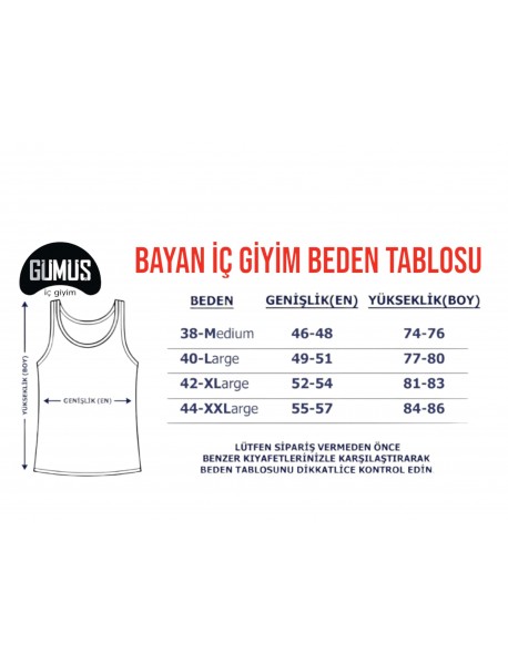 Gümüş Geniş Askılı Düz Kadın Atlet Gri 12 li Paket
